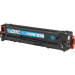 Elite Image Remanufactured Toner Cartridge, Alternative for HP 128A (CE321A), Laser, 1300 Pages, Cyan, 1 Each view 3