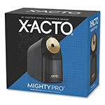 X-Acto Model 1606 Mighty Pro Electric Pencil Sharpener, AC-Powered, 4