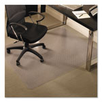 E.S. Robbins EverLife Chair Mats for Medium Pile Carpet, Rectangular, 46 x 60, Clear orginal image