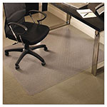 E.S. Robbins EverLife Chair Mats for Medium Pile Carpet, Rectangular, 46 x 60, Clear view 1