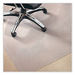 E.S. Robbins EverLife Chair Mat for Medium Pile Carpet, 48 x 72, Clear, view 1