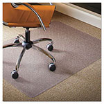 E.S. Robbins Natural Origins Chair Mat For Carpet, 36 x 48, Clear view 1