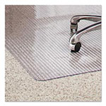E.S. Robbins Dimensions Chair Mat for Carpet, 45 x 53, Clear view 1