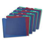 Pendaflex Poly Top Tab File Guides, 1/3-Cut Top Tab, January to December, 8.5 x 11, Assorted Colors, 12/Set view 3