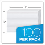 Oxford Ruled Index Cards, 5 x 8, White, 100/Pack view 2