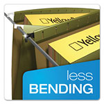 Pendaflex SureHook Hanging Folders, Letter Size, 1/5-Cut Tab, Standard Green, 20/Box view 3