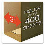 Pendaflex SureHook Hanging Folders, Letter Size, 1/5-Cut Tab, Standard Green, 20/Box view 4