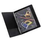 Oxford Zippered Ring Binder Pocket, 10 1/2 x 8, Clear view 1