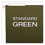Pendaflex Standard Green Hanging Folders, Legal Size, 1/3-Cut Tab, Standard Green, 25/Box view 2