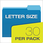 Pendaflex File Folders with Erasable Tabs, 1/3-Cut Tabs, Letter Size, Assorted, 30/Pack view 5