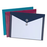 Pendaflex Poly Envelopes, Letter Size, Assorted Colors, 4/Pack view 1
