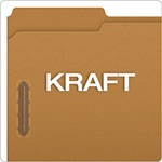 Pendaflex Kraft Folders with Two Fasteners, 1/3-Cut Tabs, Letter Size, Kraft, 50/Box view 5