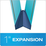 Pendaflex Heavy-Duty Pressboard Folders w/ Embossed Fasteners, Letter Size, Blue, 25/Box view 3