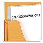 Pendaflex Expandable Kraft Retention Jackets, Straight Tab, Letter/Legal Size, Brown, 100/Box view 4