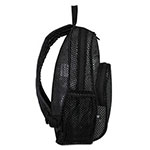Eastsport Mesh Backpack, 12 x 5 1/2 x 17 1/2, Black view 2