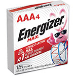 Energizer MAX AAA Alkaline Batteries, 1.5 V, 4/Pack, 6 Packs/Box view 2