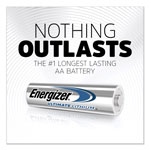 Energizer Ultimate Lithium AA Batteries, 1.5V, 8/Pack view 1
