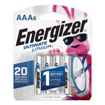 Energizer Ultimate Lithium AAA Batteries, 1.5V, 8/Pack orginal image