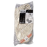 Rubbermaid Premium Cut-End Cotton Wet Mop Head, 16oz, White, 1