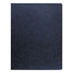 Fellowes Linen Texture Binding System Covers, 11-1/4 x 8-3/4, Navy, 200/Pack view 1
