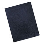 Fellowes Classic Grain Texture Binding System Covers, 11-1/4 x 8-3/4, Navy, 200/Pack view 1