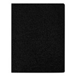 Fellowes Executive Leather-Like Presentation Cover, Round, 11-1/4 x 8-3/4, Black, 200/PK view 1