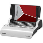 Fellowes Pulsar E Electric Comb Binding System, 300 Sheets, 17 x 15 3/8 x 5 1/8, White orginal image