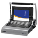 Fellowes Galaxy 500 Manual Comb Binding System, 500 Sheets, 20 7/8 x 17 3/4 x 6 1/2, Gray view 1