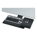Fellowes Designer Suites Premium Keyboard Tray, 19w x 10.63d, Black view 1
