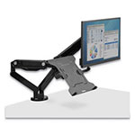 Fellowes Laptop Arm Accessory, Laptops up to 15 lbs, Attaches to VESA Plate, Black view 3