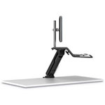 Fellowes Lotus RT Sit-Stand Workstation, 48w x 30d x 49.2h, Black view 4