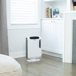 Fellowes AeraMax® DX55 Air Purifier - True HEPA, Activated Carbon - 195 Sq. ft. - White view 5
