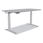 Fellowes Levado Laminate Table Top (Top Only), 48w x 24d, Gray view 3