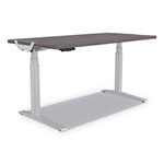 Fellowes Levado Laminate Table Top (Top Only), 48w x 24d, Gray Ash view 2