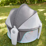 Fisher-Price On-The-Go Baby Dome - Use Indoors or Out - Comfy Pad for Your Little One To Nap On or Play view 5