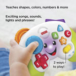 Fisher-Price Game & Learn Controller, Skill Learning: Number, Color, Shape, Songs, Phrase, Sound, Alphabet, Fine Motor, Letter, Eye-hand Coordination, Dexterity view 1