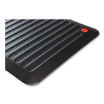 Floortex AFS-TEX 6000X Anti-Fatigue Mat, Rectangular, 23 x 67, Midnight Black view 1