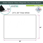 Floortex Board, Glass, Viztex, 36
