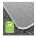 Floortex Cleartex MegaMat Heavy-Duty Polycarbonate Mat for Hard Floor/All Carpet, 46 x 60, Clear orginal image