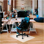 Floortex Ecotex Polypropylene Anti-Slip Foldable Chair Mat for Hard Floors, 35 x 46, Translucent view 5