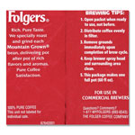 Folgers Coffee, Fraction Pack, Classic Roast, 1.5oz, 42/Carton view 4
