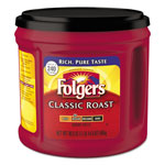 Folgers Coffee, Classic Roast, Ground, 30.5 oz Canister orginal image