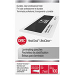 GBC® Business Card Size Laminating Pouches, 2 3/16 x 3 11/16, 7 Mil, 100/Bx view 2