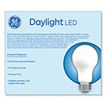GE Classic LED Non-Dim A19 Light Bulb, 9 W, Daylight, 2/Pack view 3