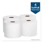 Sofpull Perforated Paper Towel, 7 4/5 x 15, White, 560/Roll, 4 Rolls/Carton view 2