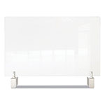Ghent MFG Clear Partition Extender with Attached Clamp, 29 x 3.88 x 30, Thermoplastic Sheeting view 2