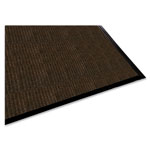 Genuine Joe Dual Rib Carpet Surface, Vinyl Backing, 4' x 6', Chocolate view 4