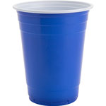 Genuine Joe Party Cups, 16oz., 1000/CT, Blue view 4
