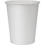Genuine Joe Polyurethane-lined Disposable Hot Cups - 8 fl oz - 50 / Pack - White - Polyurethane - Beverage, Hot Drink view 3
