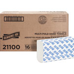 Genuine Joe 21100 White Multifold Paper Towels, 9 4/10